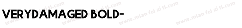 verydamaged bold字体转换
